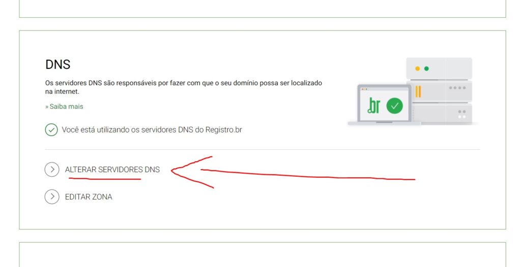 Editando Configurações DNS 4 ti pro br registro dns 2