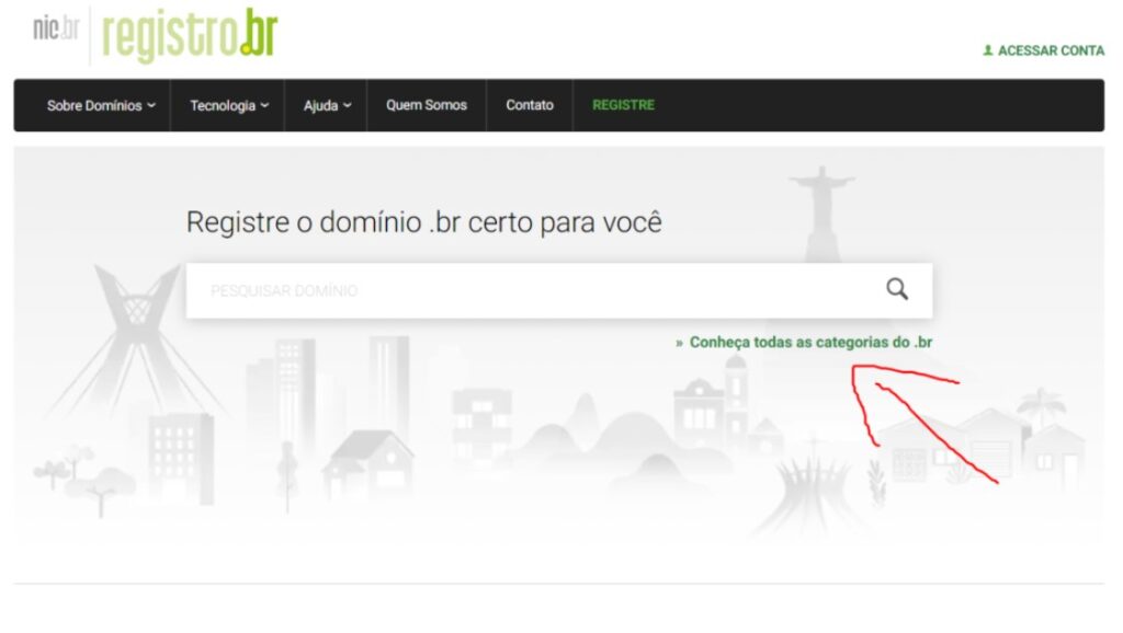 Registro de Domínio 3 registro br