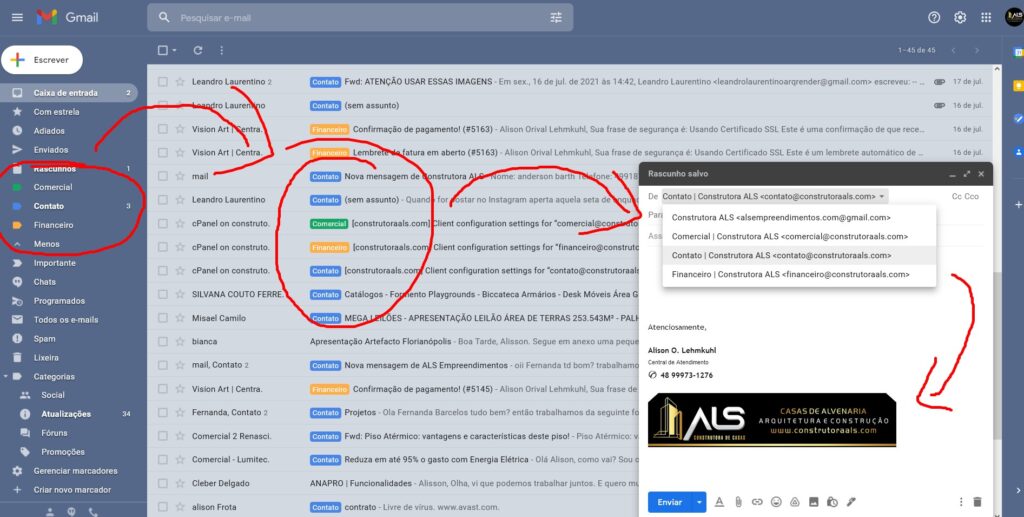 ti pro br gmail exemplo