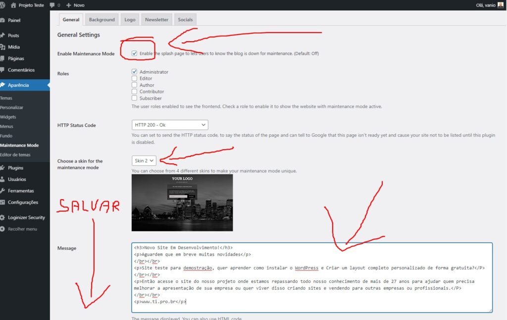 ti pro br plugin manutencao 3